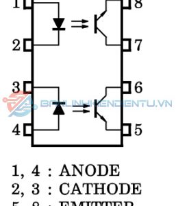 Sơ đồ chân TLP504A