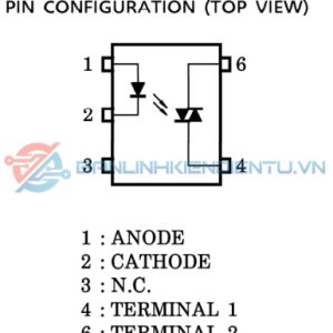 Sơ đồ chân TLP560G