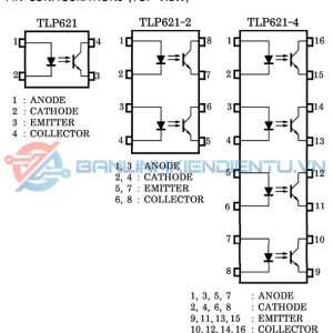 Sơ đồ chân TLP621