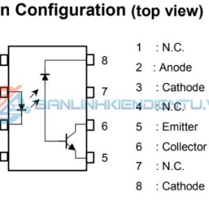 Sơ đồ chân TLP750