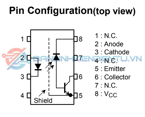 Sơ đồ chân TLP759