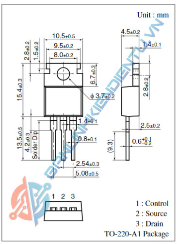 MIP2E3D MIP2E3DMUL IC nguồn TO-252 - Ảnh 7