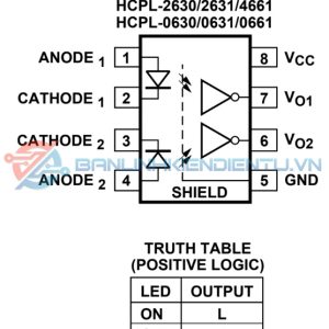 Sơ đồ chức năng chân A4661L