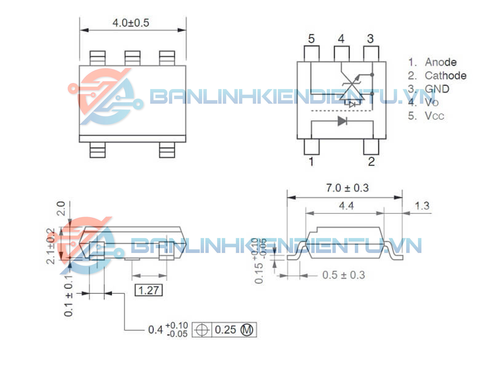Sơ đồ của PS9714