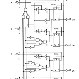 Sơ đồ hệ thống của IC TC74HC161AF