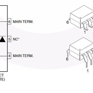 Sơ đồ khối cấu tạo Transistor MOC3083 1
