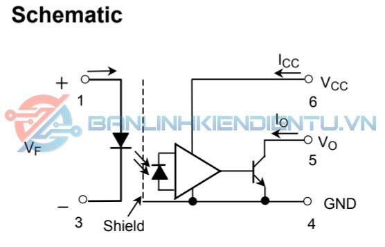 Sơ đồ mạch TLP115A