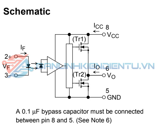 10 Pezzi TLP350 MTX-IC - Optoisolatore 3.75kV 1CH Gate Driver SMD 8 Pin