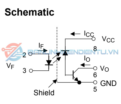 Sơ đồ mạch TLP559