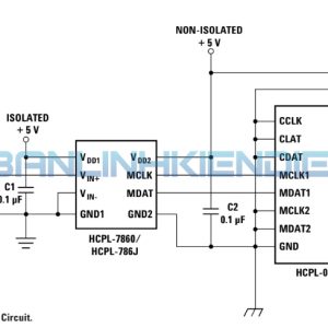 Sơ đồ mạch ứng dụng HCPL-786J