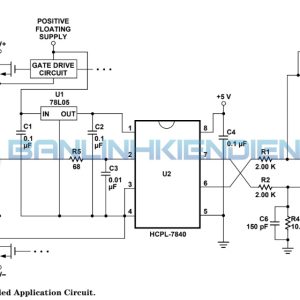Sơ đồ mạch ứng dụng được đề suất 7840