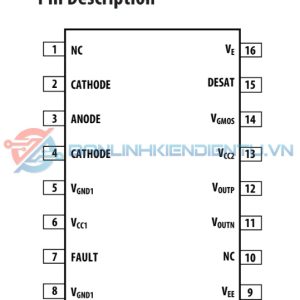 Sơ đồ mô tả chân A339J