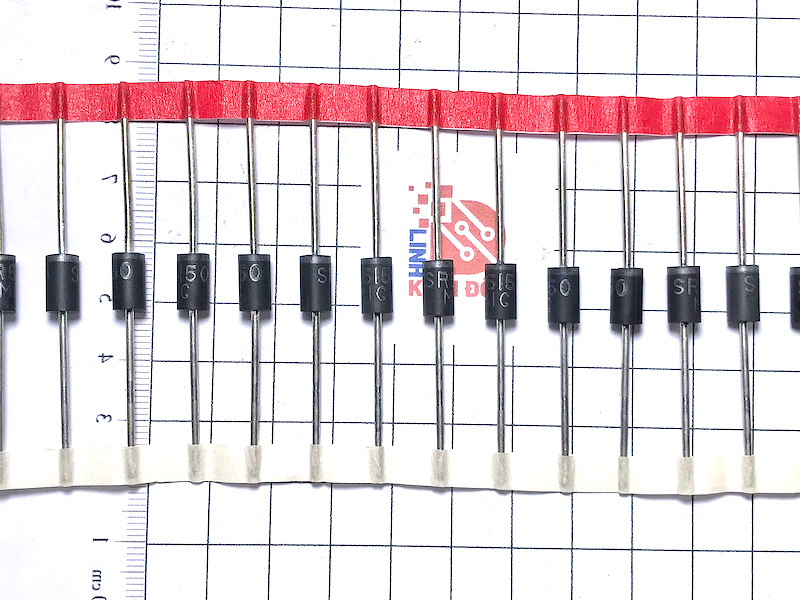 SR5150 SB5150 Diode Schottky Barrier Rectifiers 5A/150V DO-201AD