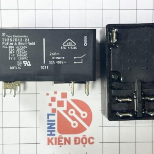 T92S7D12-24 Relay công suất 30A 24VDC