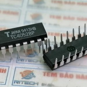 TC4052BP,  DIP16 19.75×7.62×3.5
