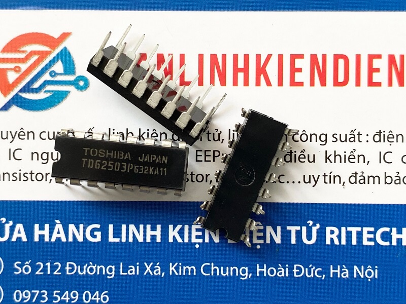 TD62503P, TD62503 IC 7 Single Driver DIP-16 - Ảnh 4