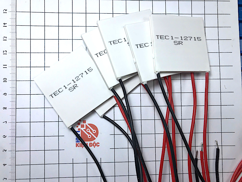 Sò nóng lạnh TEC1-12715SR 12V 15A chịu nhiệt độ cao kích thước 40x40x3.2mm - Ảnh 3