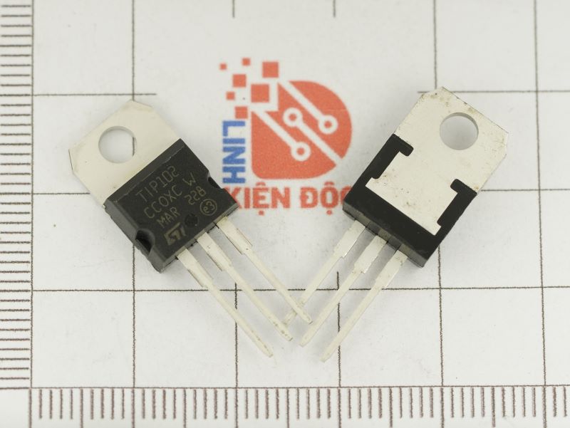 TIP102 Transistor Darlington NPN 8A 100V TO-220 chính hãng ST - Ảnh 5