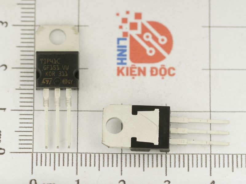 TIP41C Transistor NPN 6A/100V/65W TO-220 - Ảnh 3