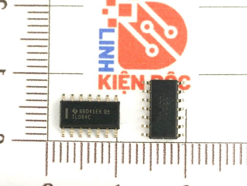TL064AC TL064C TL064 IC Op-Amp SOP-14 - Ảnh 2