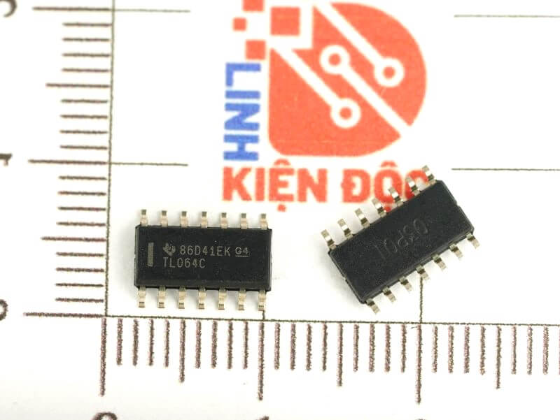 TL064AC TL064C TL064 IC Op-Amp SOP-14 - Ảnh 3