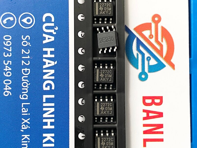 2272C, TLC2272C IC chuyên dụng SOP-8 - Linh Kiện Độc