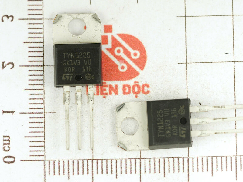 TYN1225 Thyristor 25A/1200V TO-220 - Ảnh 2
