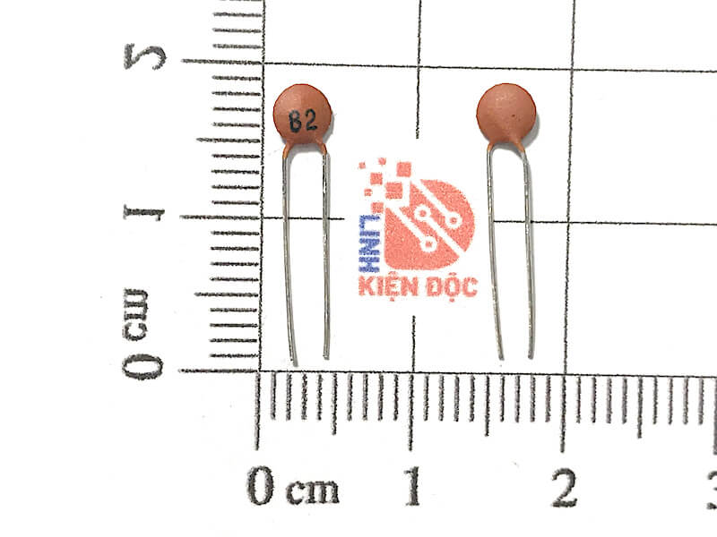Tụ gốm 82pF 50V (túi 10c) - Linh Kiện Độc
