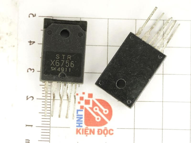 STRX6756, STR-X6756 Pulled Sanken Integrated Circuit ZIP-7 - Ảnh 3