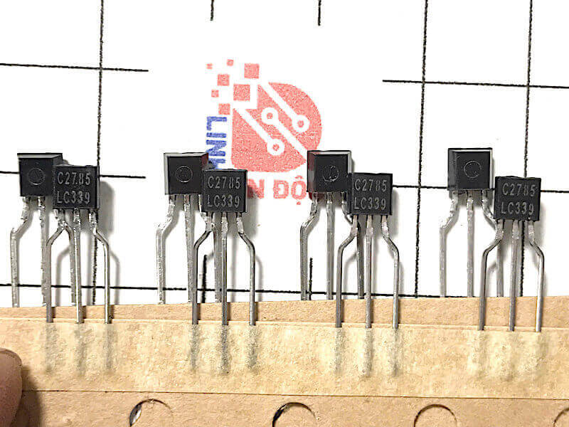 C2785 2SC2785 Transistor NPN 0.1A 50V TO92 - Linh Kiện Độc