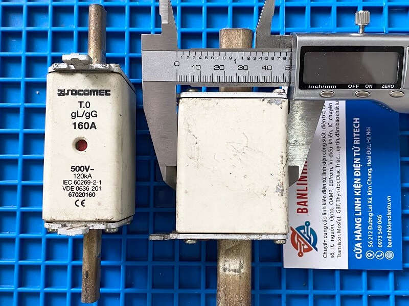 cầu chì 160A 500V
