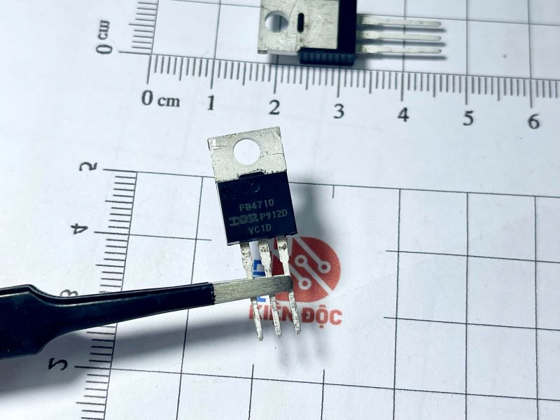 IRFB4710, FB4710 Mosfet kênh N 75A 100V hãng IR TO-220 hàng nhập khẩu - Ảnh 2