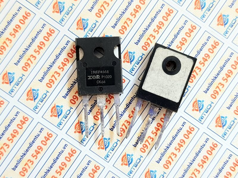 IRFP4668 Mosfet kênh-N 130A/200V TO-247 chính hãng (tháo máy) - Ảnh 2