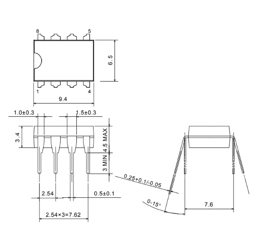 5528 FA5528 IC dao động SOP-8 - Ảnh 6