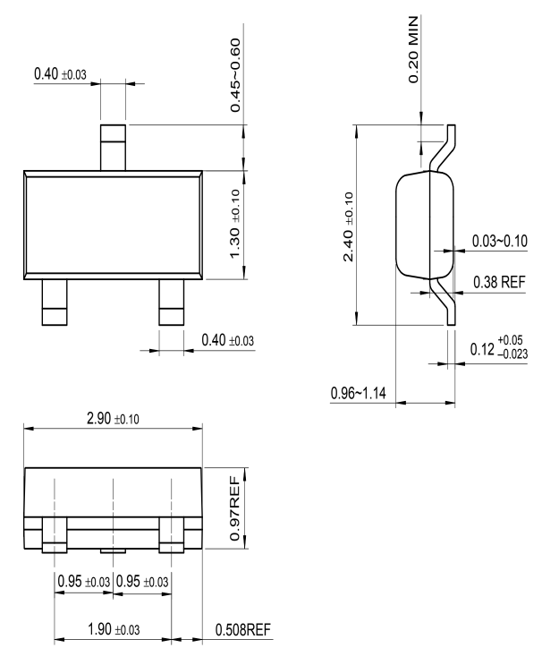 BCX71J (BJW) Transistor PNP 0,2A 55V SOT-23 - Linh Kiện Độc