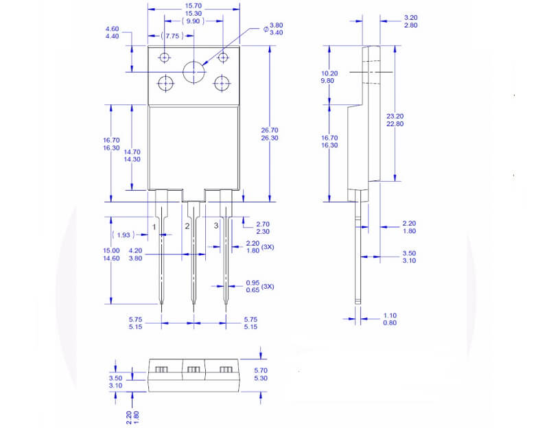 FGAF40N60SMD 40N60 IGBT 40A 600V TO-3PF chính hãng - Ảnh 5