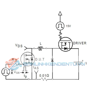 mạch thử nghiệm cảm ứng không kẹp IRFB4710