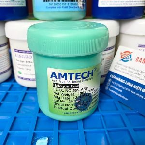 Mỡ hàn Amtech NC-559-ASM Halogen Free 100g Cao Cấp