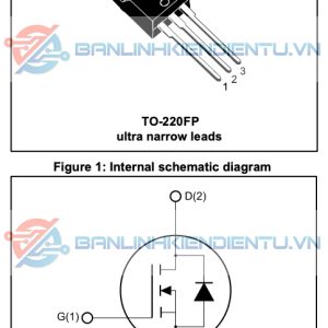 sơ đồ chân 15NM65N