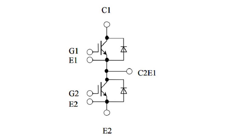 2MBI450VH-120-50, 2MBI450VH-120 IGBT Fuji 450A 1200V - Ảnh 3