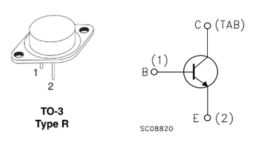 BUX98A Transistor NPN 30A 1000V TO-3 - Linh Kiện Độc