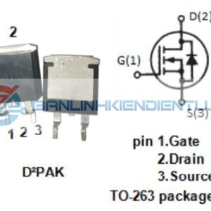 sơ đồ chân IPB100N10S3-05