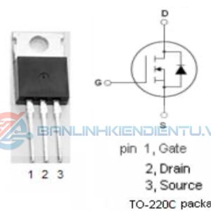 sơ đồ chân IRFB38N20D