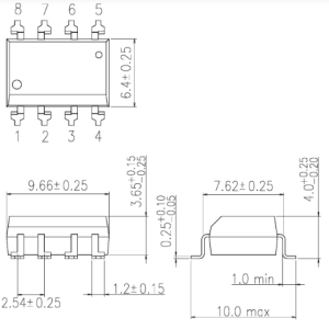 Kích thước TLP750