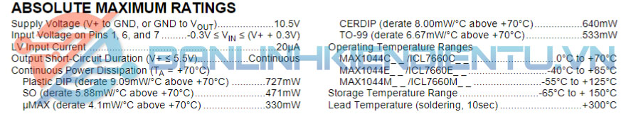7660S, ICL7660, ICL7660SCPAZ IC Chức Năng DIP-8 - Ảnh 6