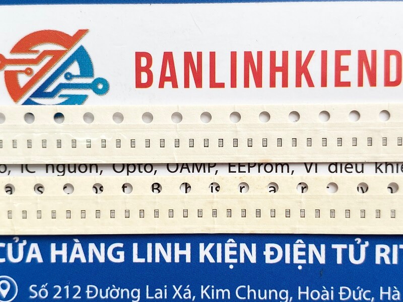Tụ dán 0402 0.5pF 50V 5% (dây 10 chiếc) - Ảnh 4