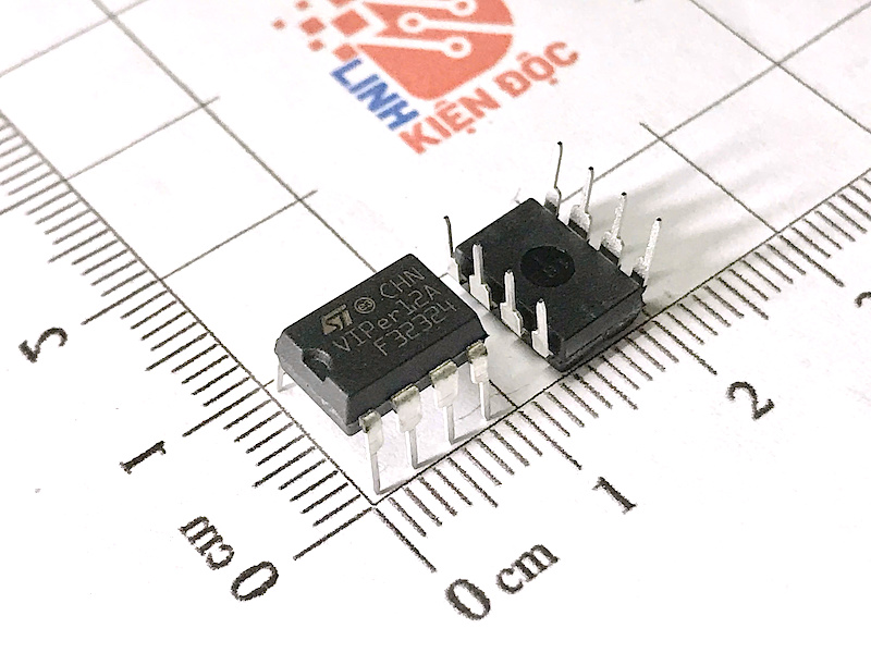 VIPER12A, VIPER12 IC Nguồn DIP-8 - Ảnh 2