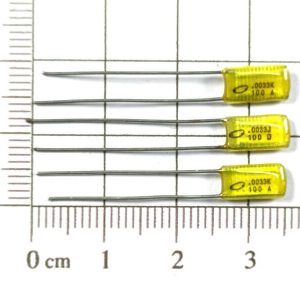 Tụ điện Film polyester .0033J .0033K