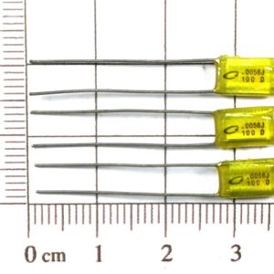 Tụ điện Film polyester .0056J
