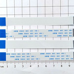 Cáp phẳng FFC FPC 1.0mm 10P chiều ngược 10cm 3